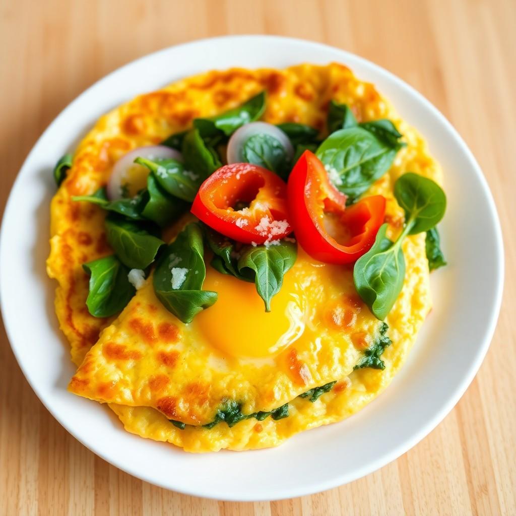 Savory Vegetable Omelette