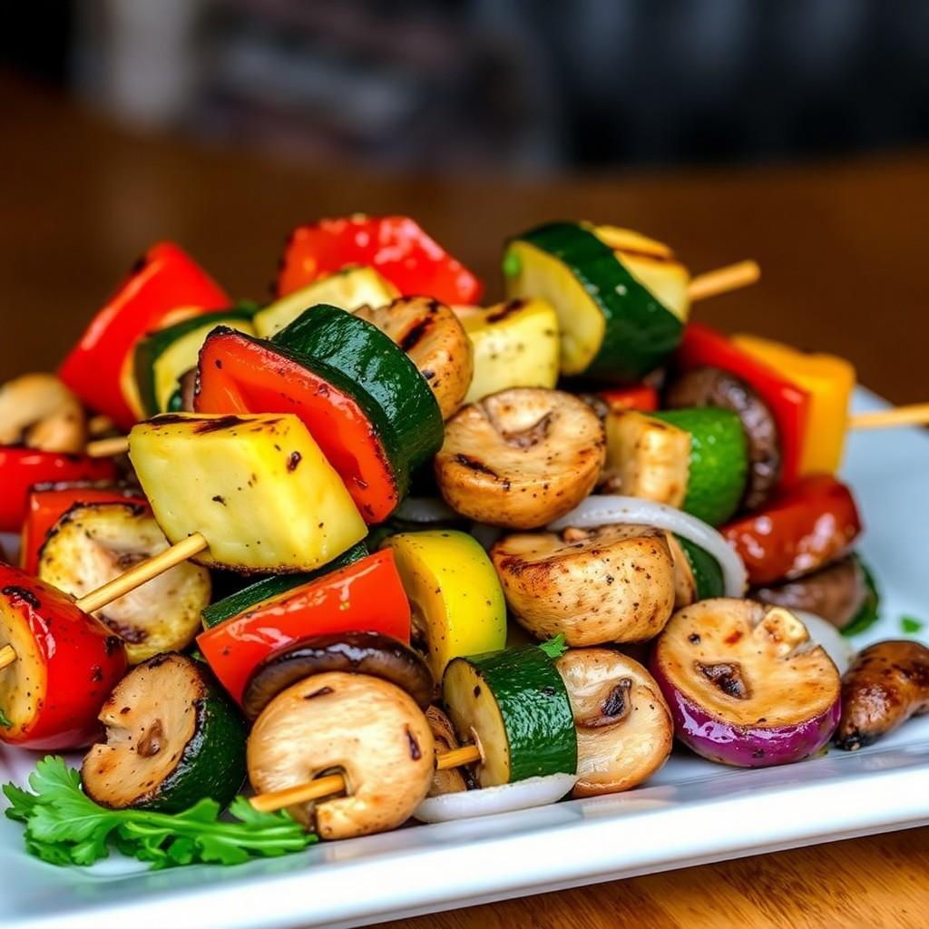 Grilled Vegetable Skewers