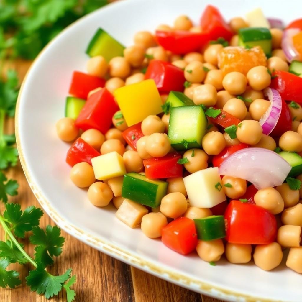 Mediterranean Chickpea Salad