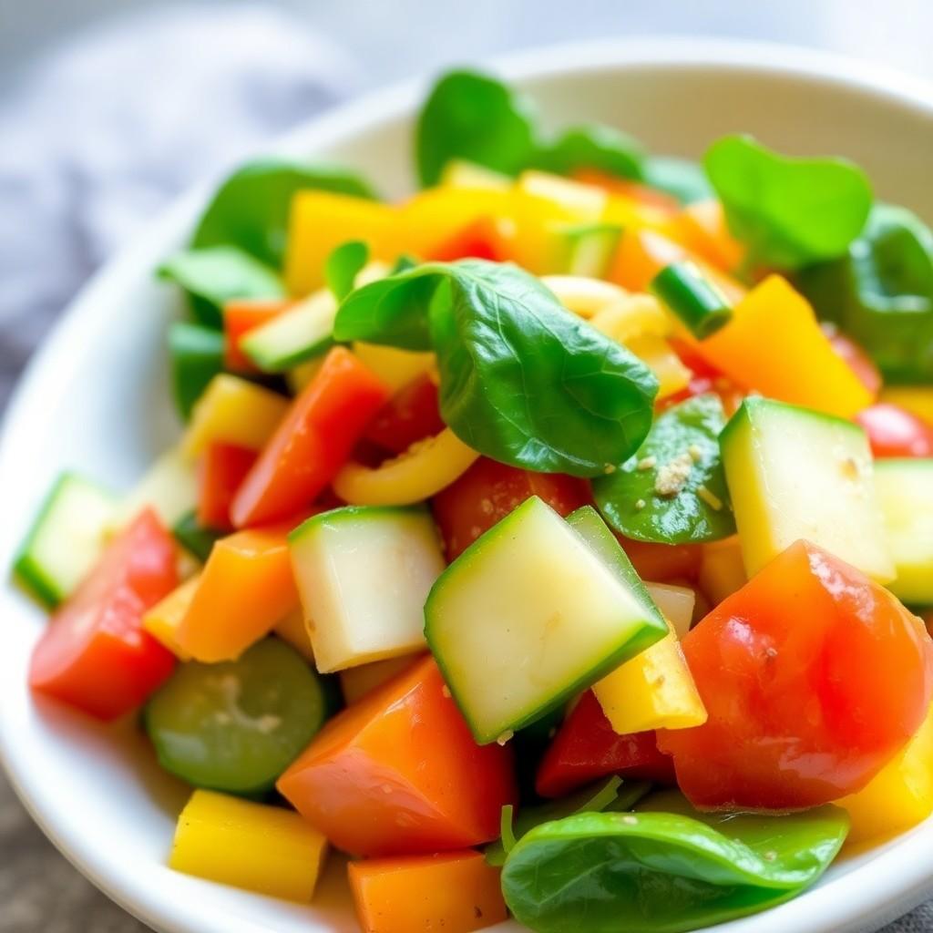 Colorful Vegetable Salad