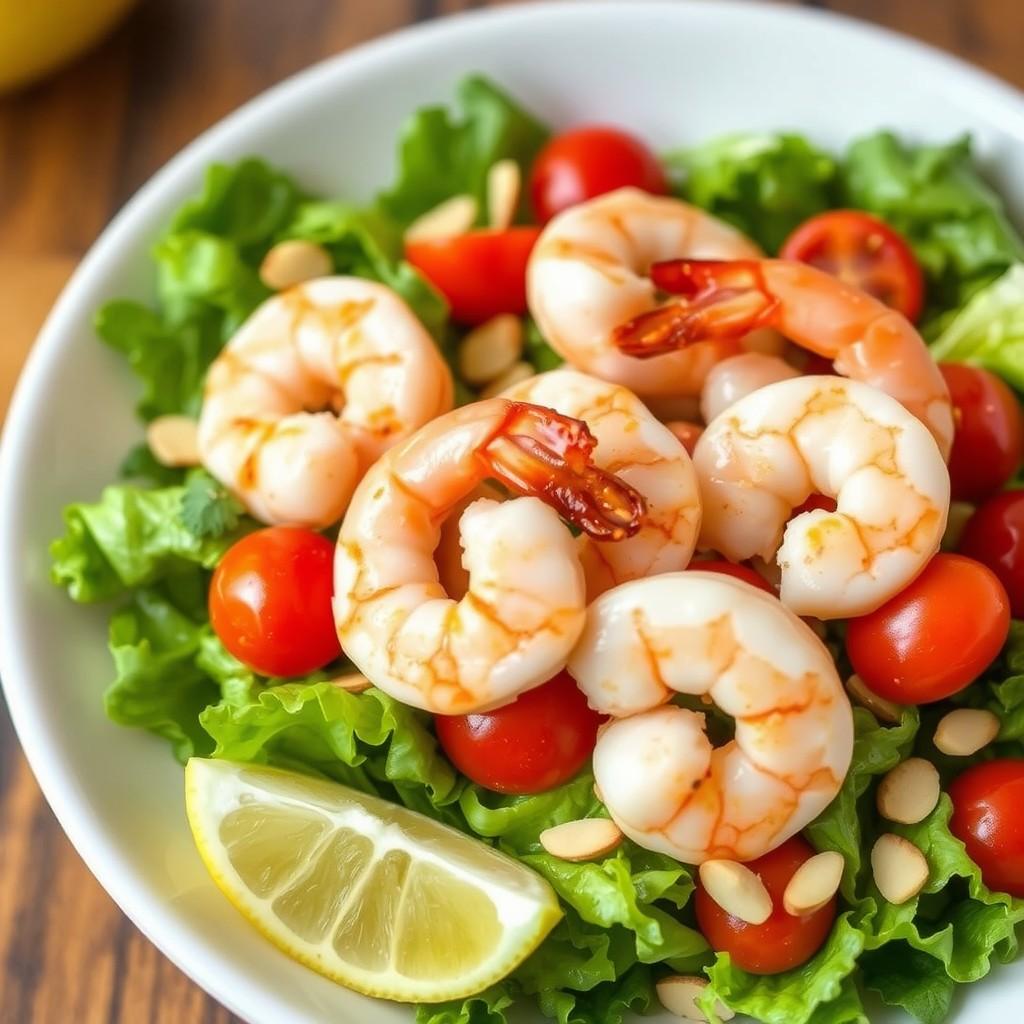 Zesty Lemon Shrimp Salad