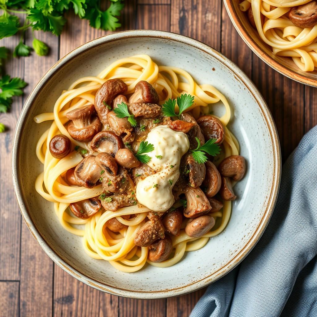 Quick Beef Stroganoff