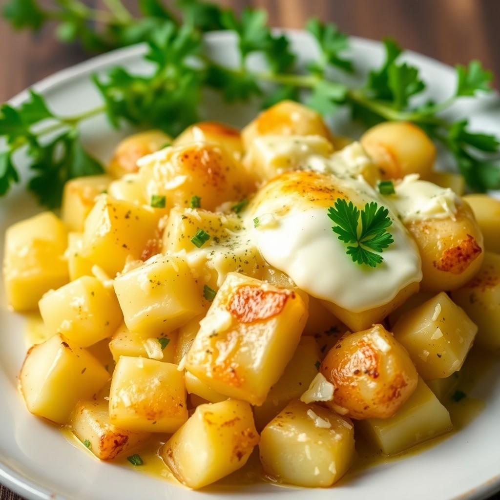 Parmesan Potato Bake