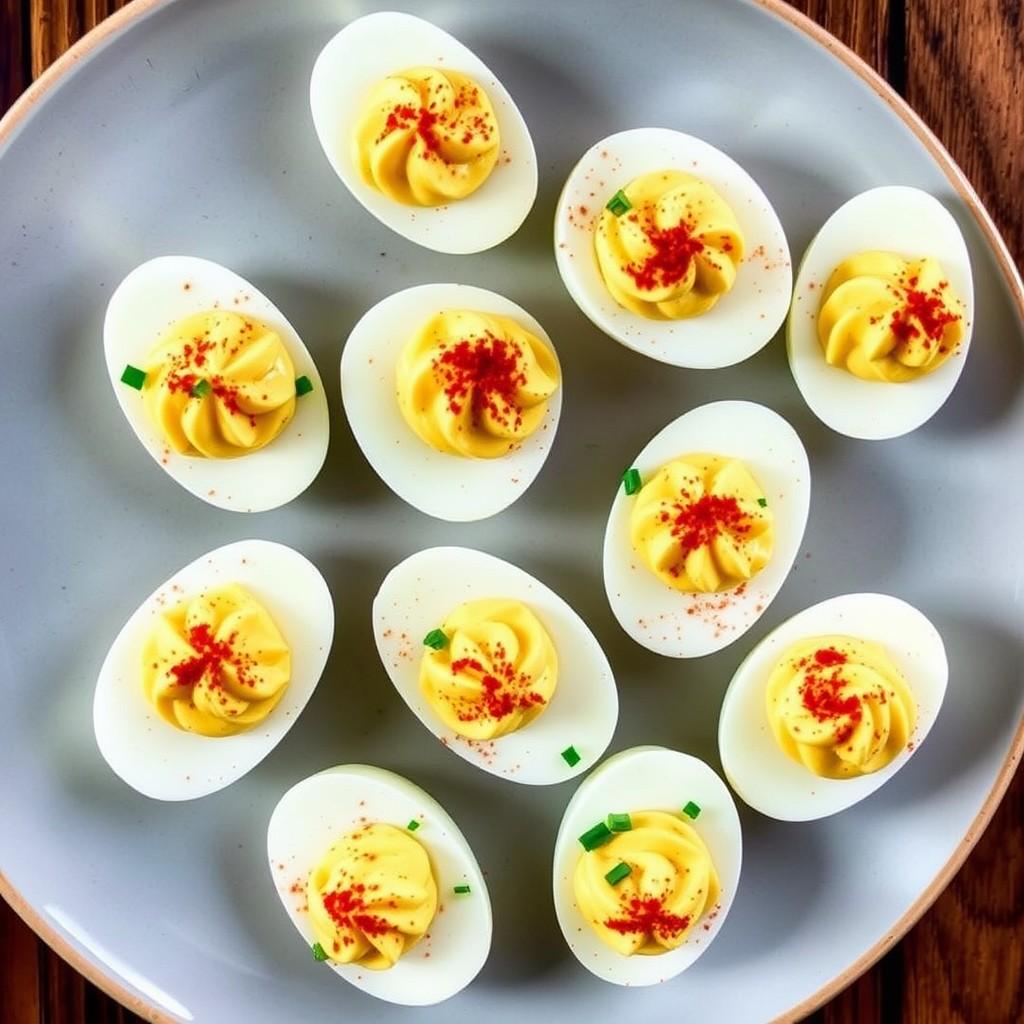 Tuneful Deviled Eggs with a Twist