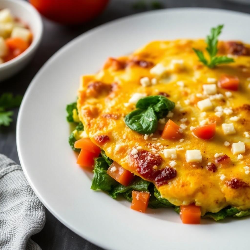 Vegetable Omelette