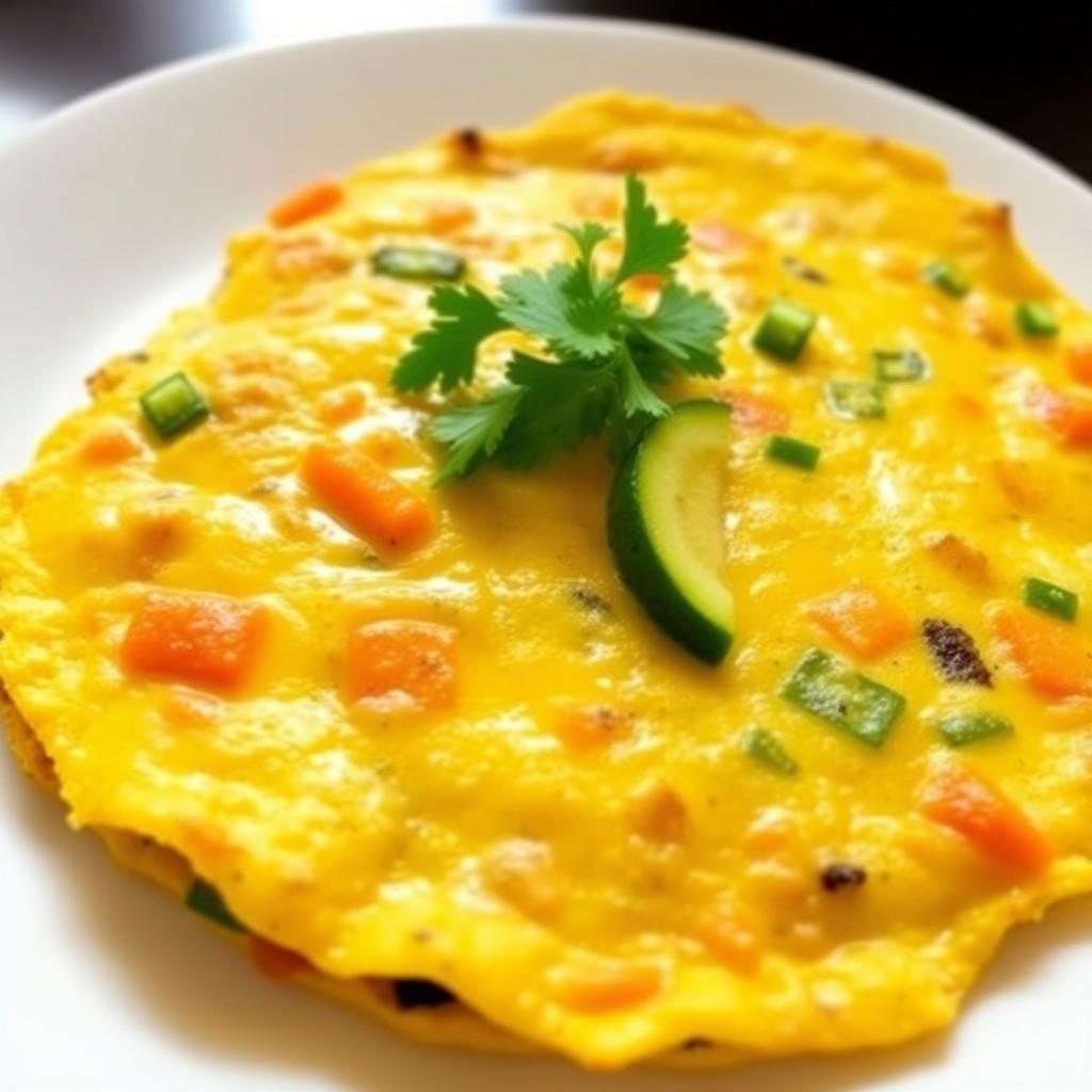 Vegetable Omelette