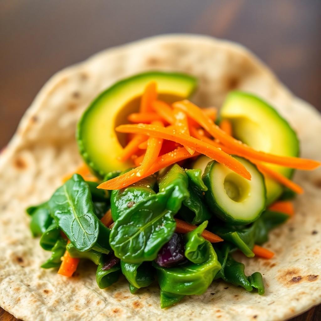 Veggie and Avocado Wrap