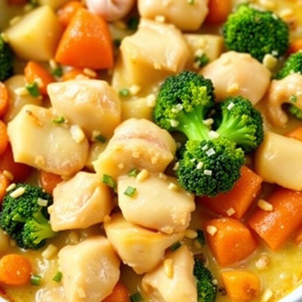 Vegetable and Chicken Casserole