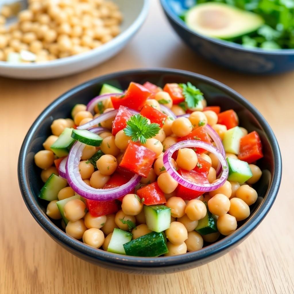 Mediterranean Chickpea Salad