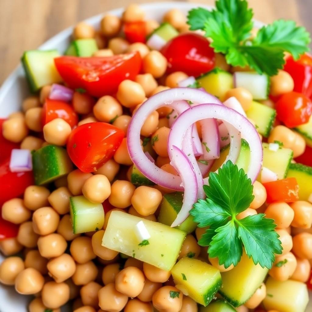 Mediterranean Chickpea Salad