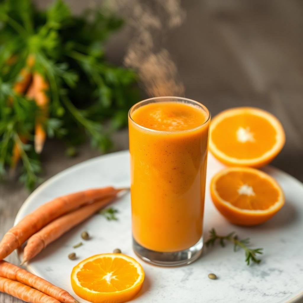 Carrot and Orange Smoothie