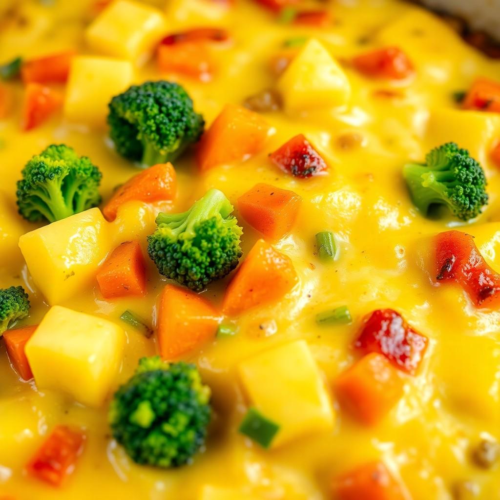 Cheesy Vegetable Casserole