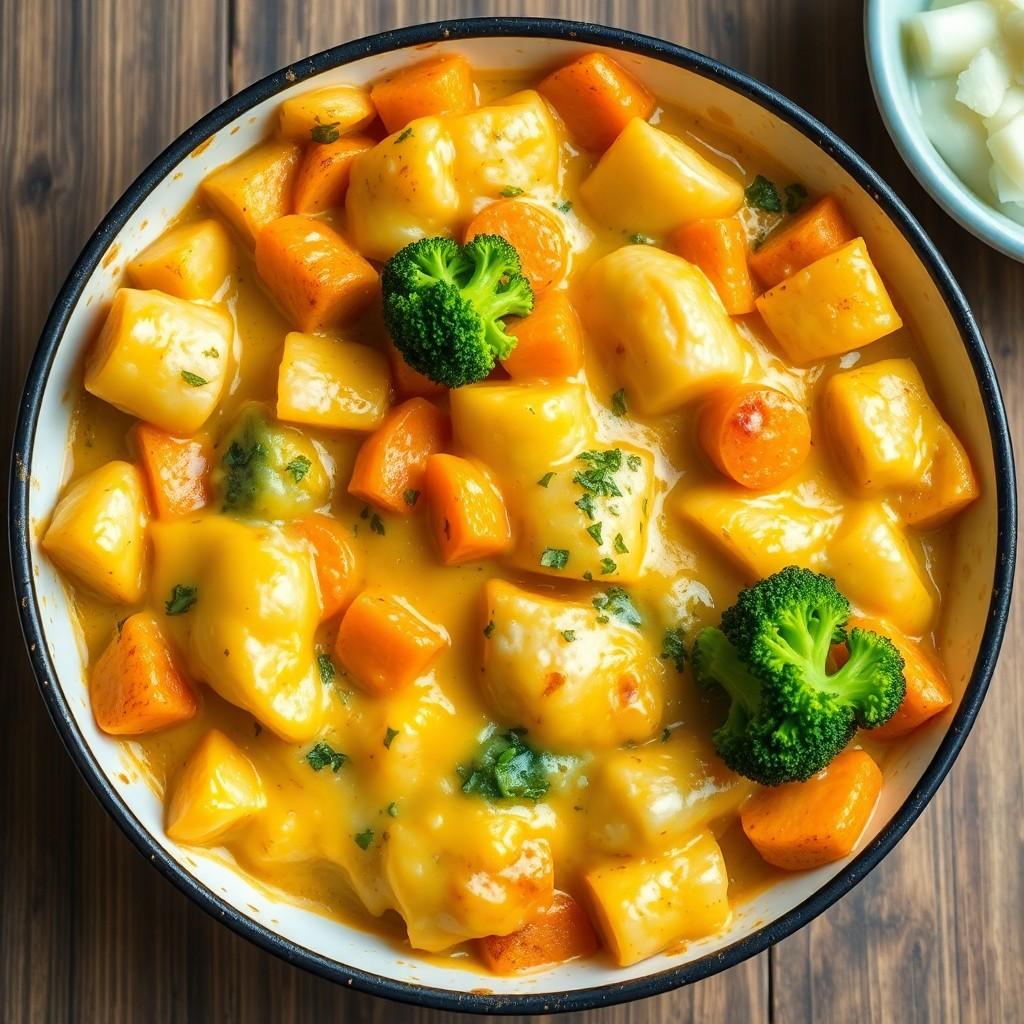 Cheesy Vegetable Casserole