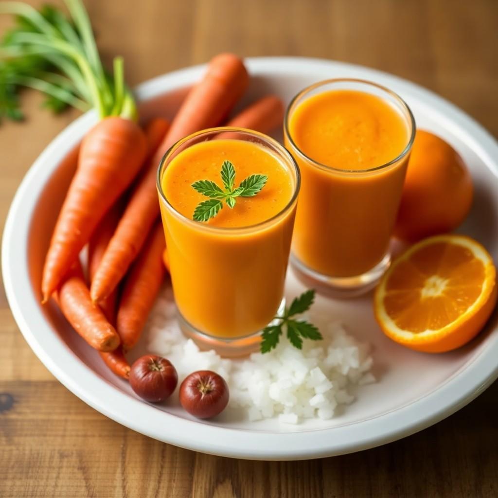 Carrot and Orange Smoothie