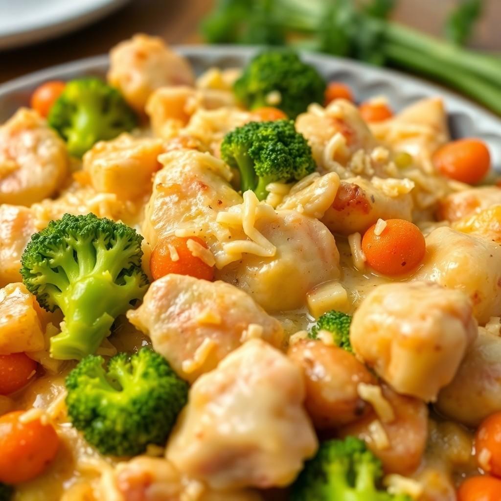 Vegetable and Chicken Casserole