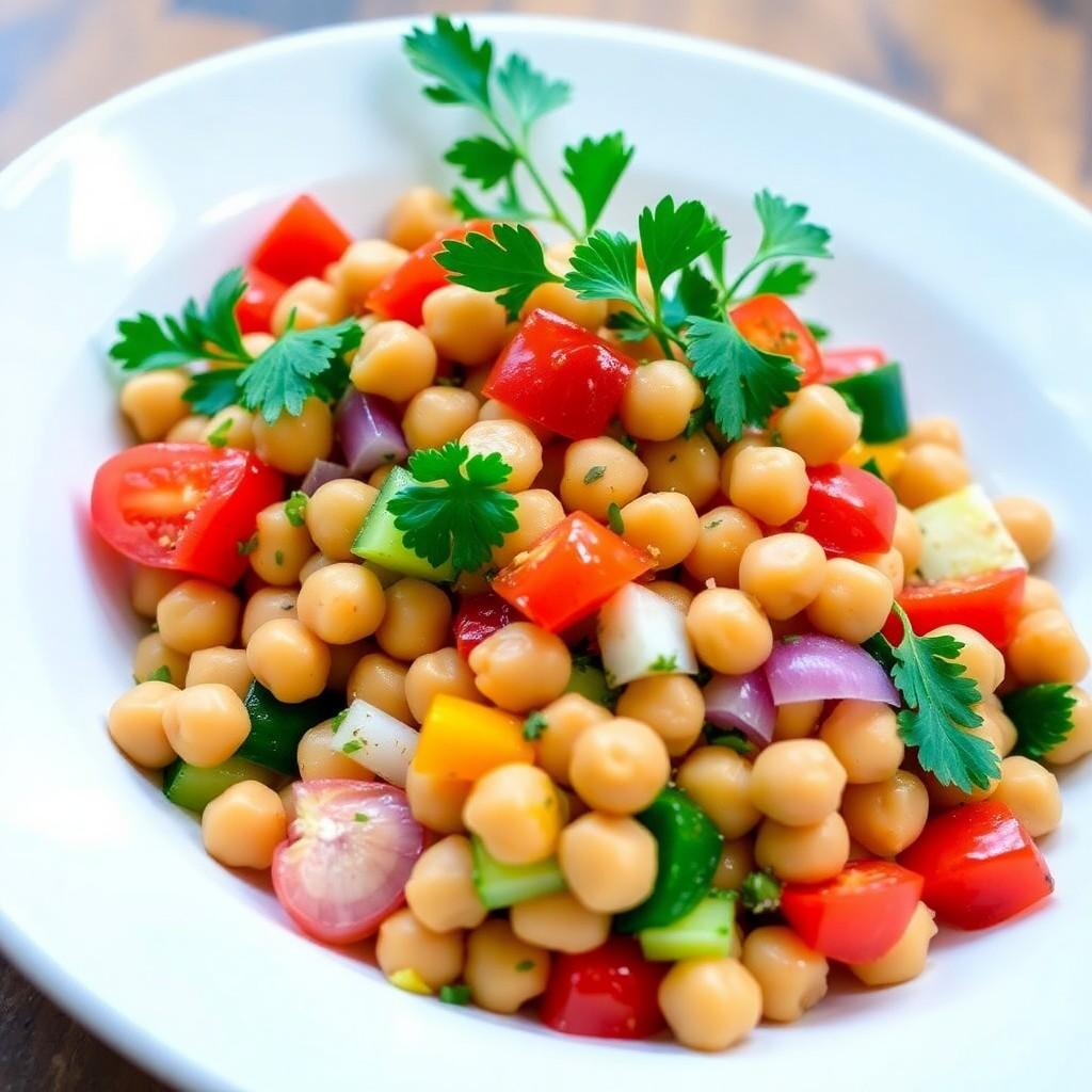 Mediterranean Chickpea Salad