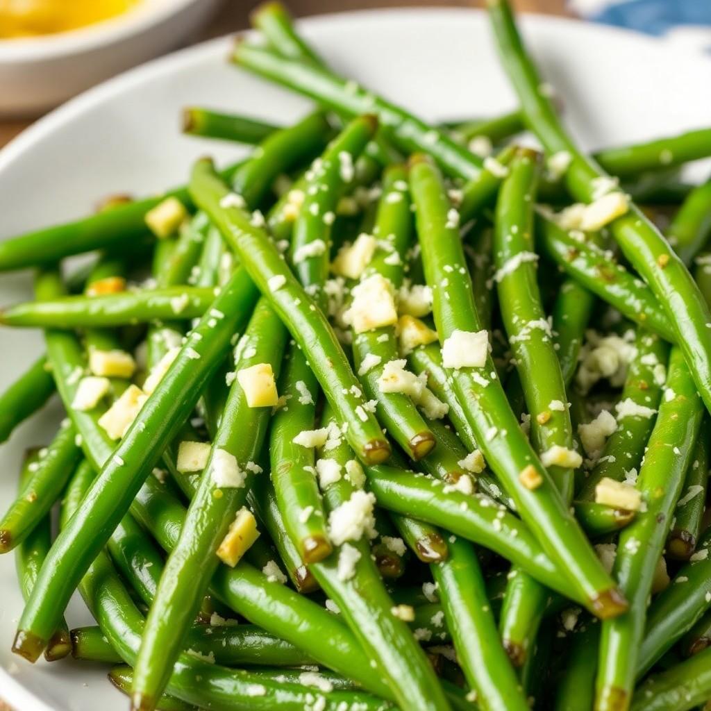 Garlic Parmesan Green Beans