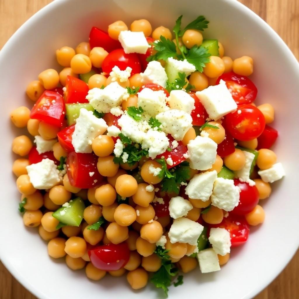 Mediterranean Chickpea Salad