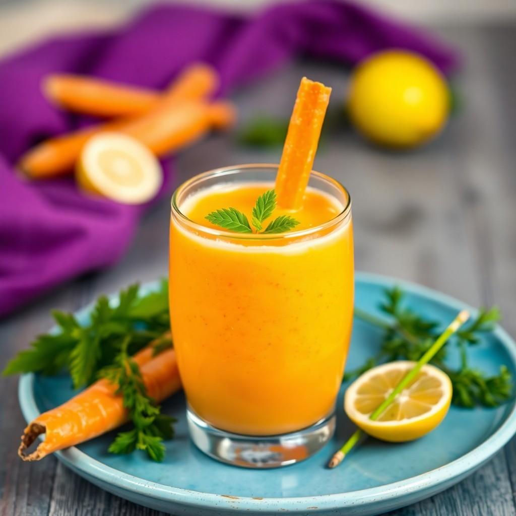 Lemon and Carrot Smoothie