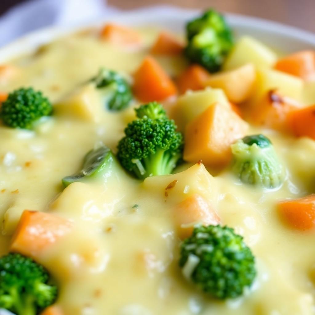 Cheesy Vegetable Casserole