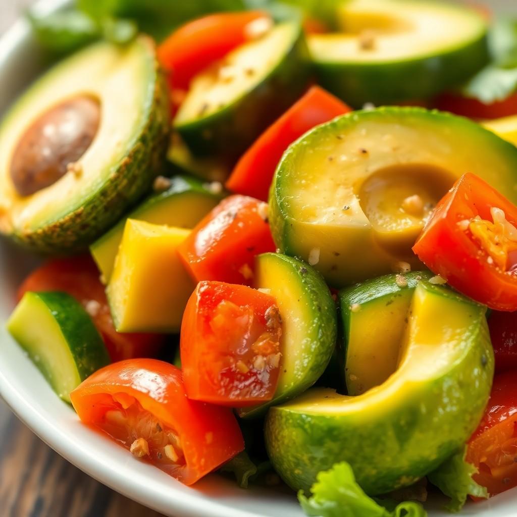 Mediterranean Avocado Salad