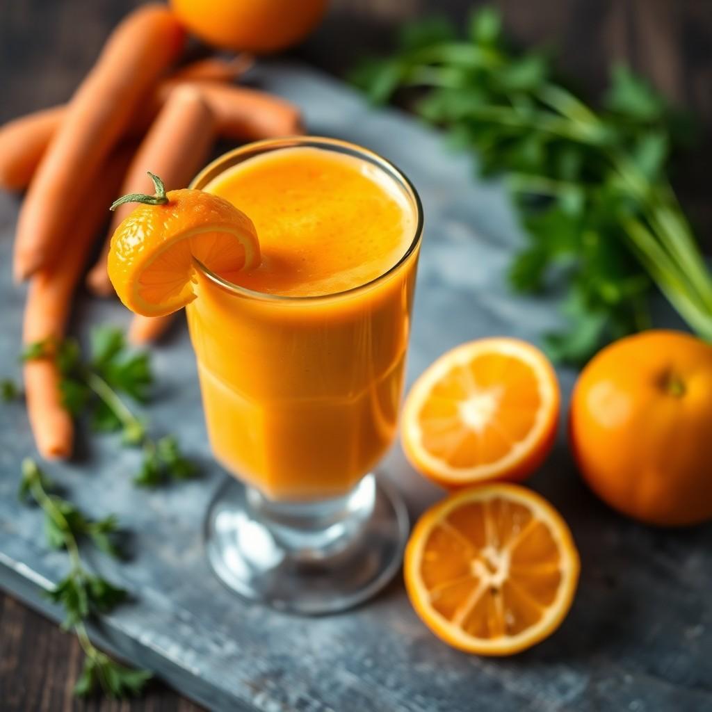 Carrot and Orange Smoothie