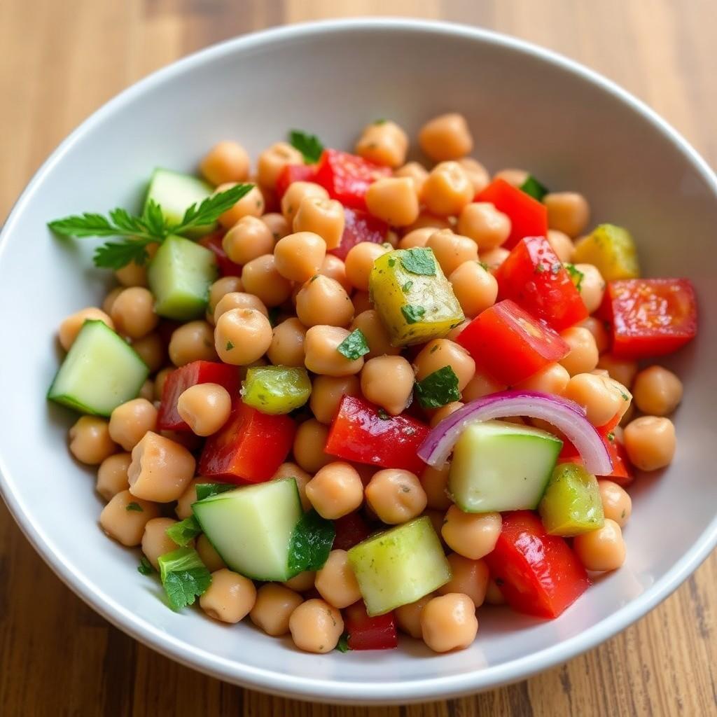 Mediterranean Chickpea Salad