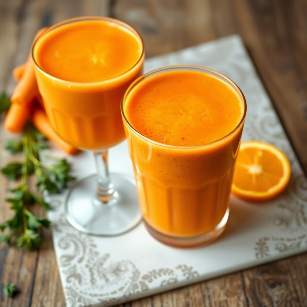 Carrot and Orange Smoothie