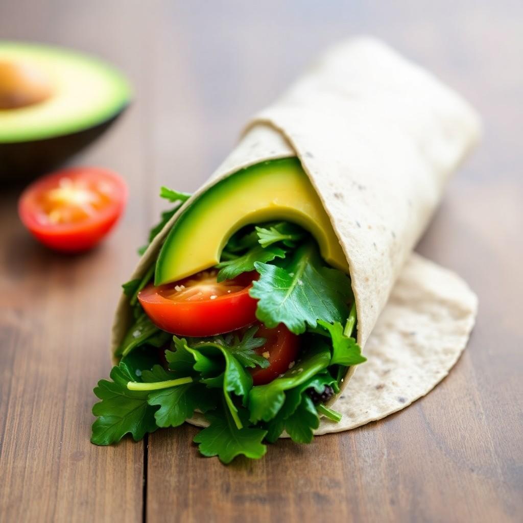 Veggie and Avocado Wrap