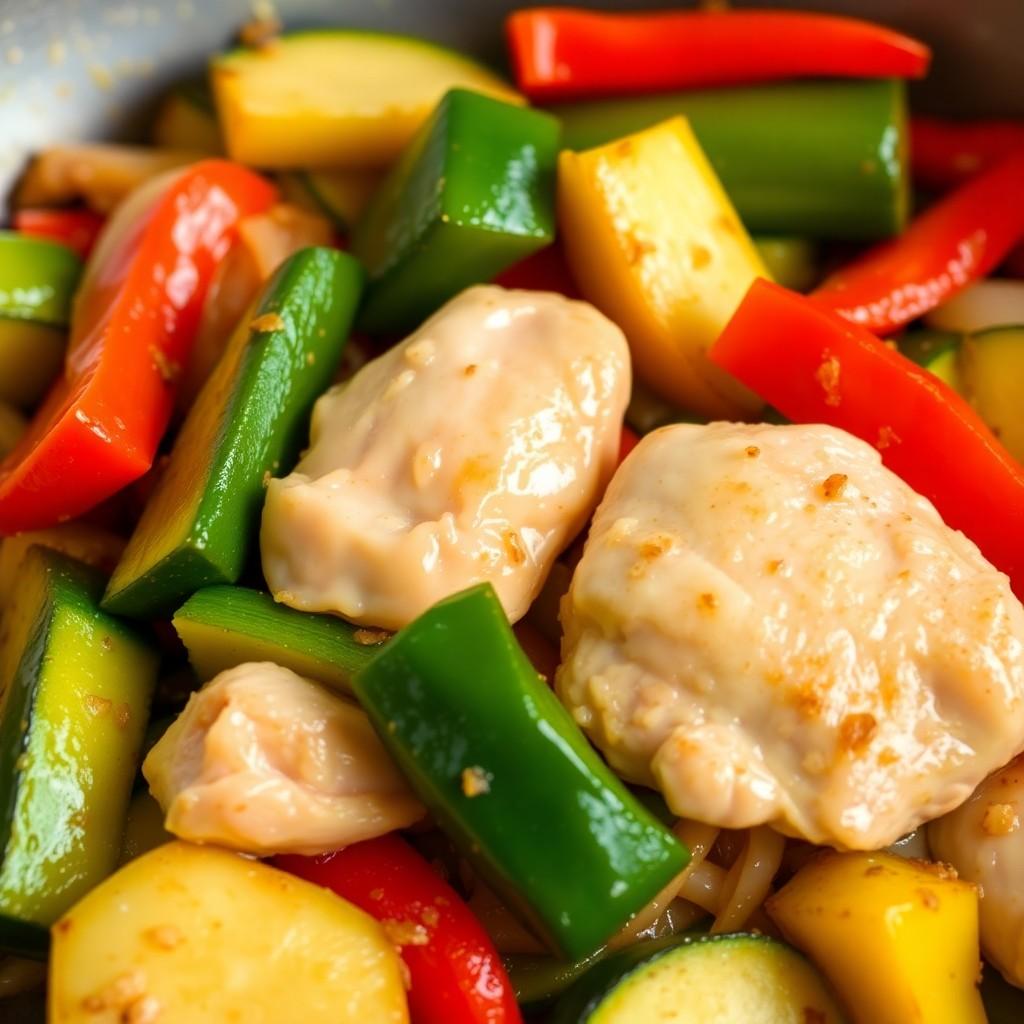 Chicken and Vegetable Stir-Fry