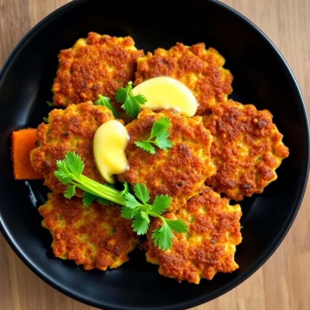 Crispy Veggie Fritters