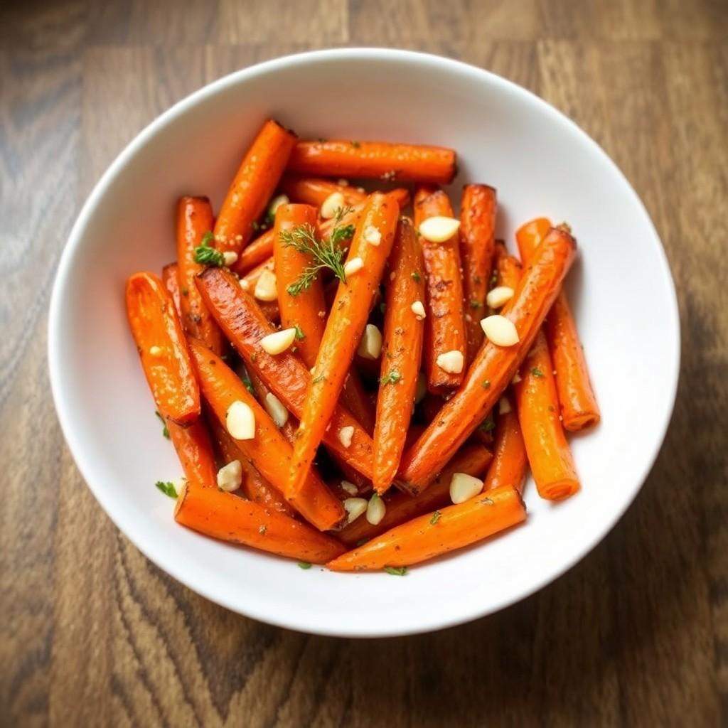 Garlic Roasted Carrots