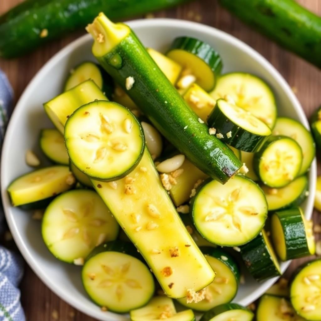 Garlic Butter Zucchini