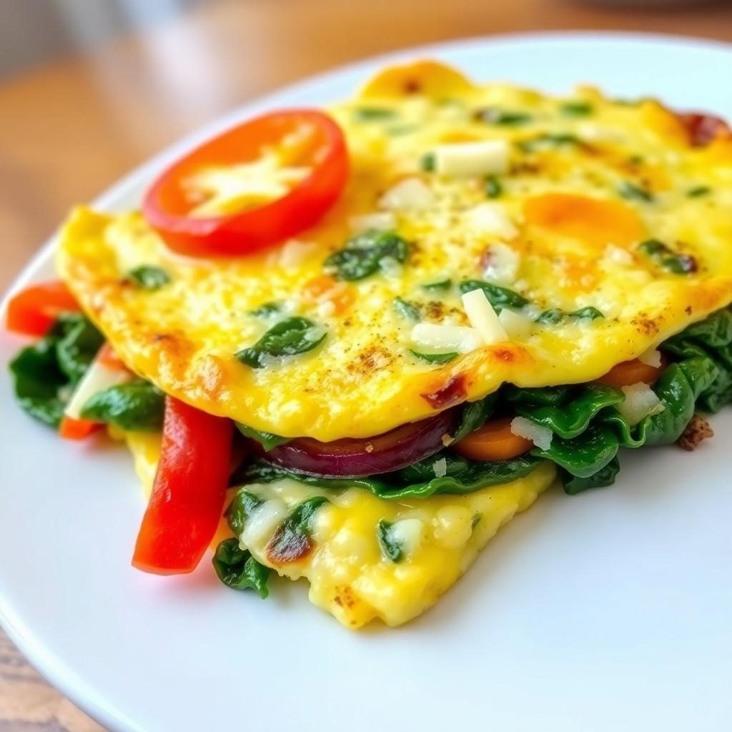 Vegetable Omelette