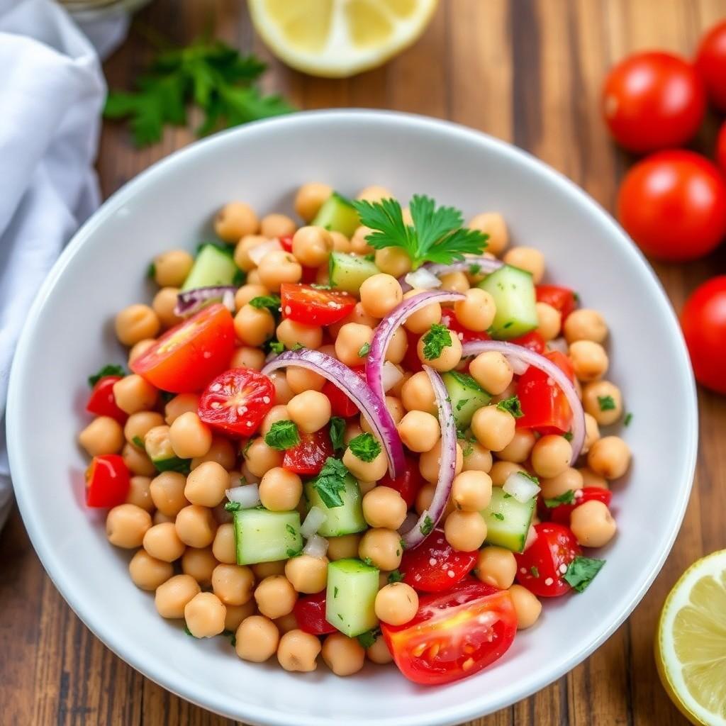 Mediterranean Chickpea Salad